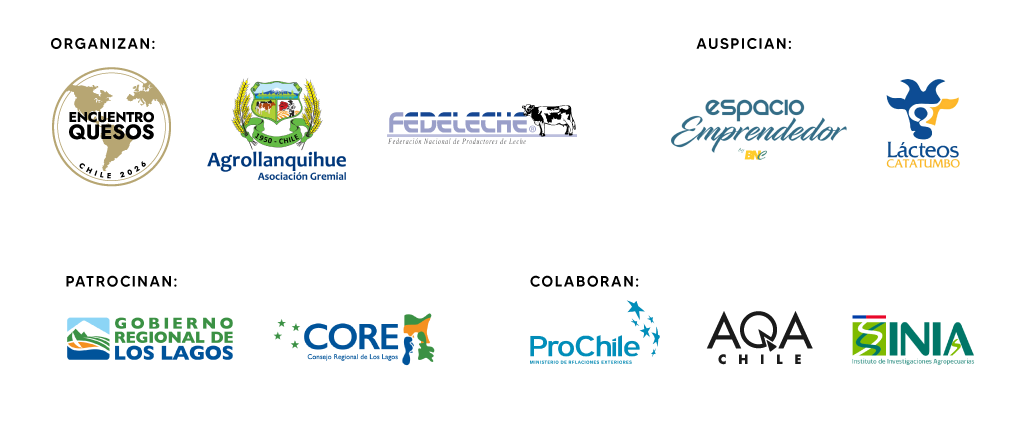 Banner de marcas que organizan, colaboran y patrocinan